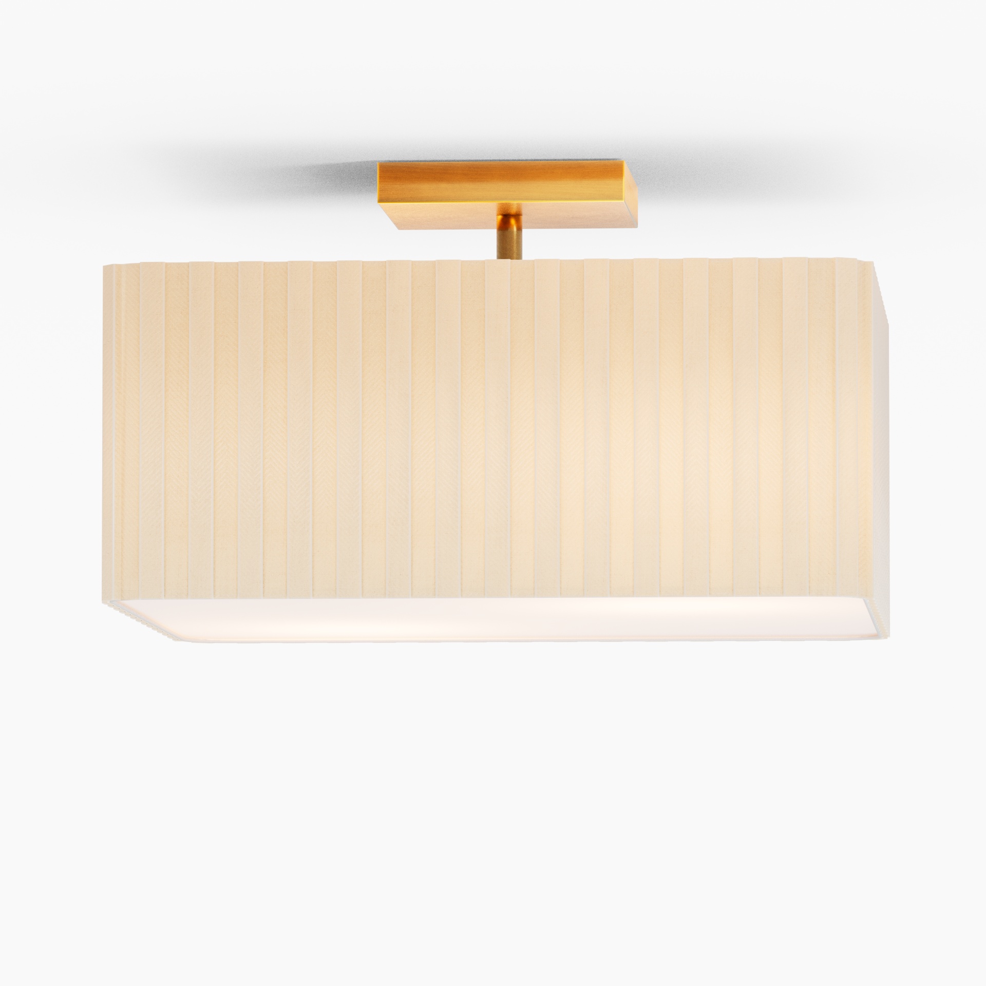 Square Box Retro Ceiling Light
