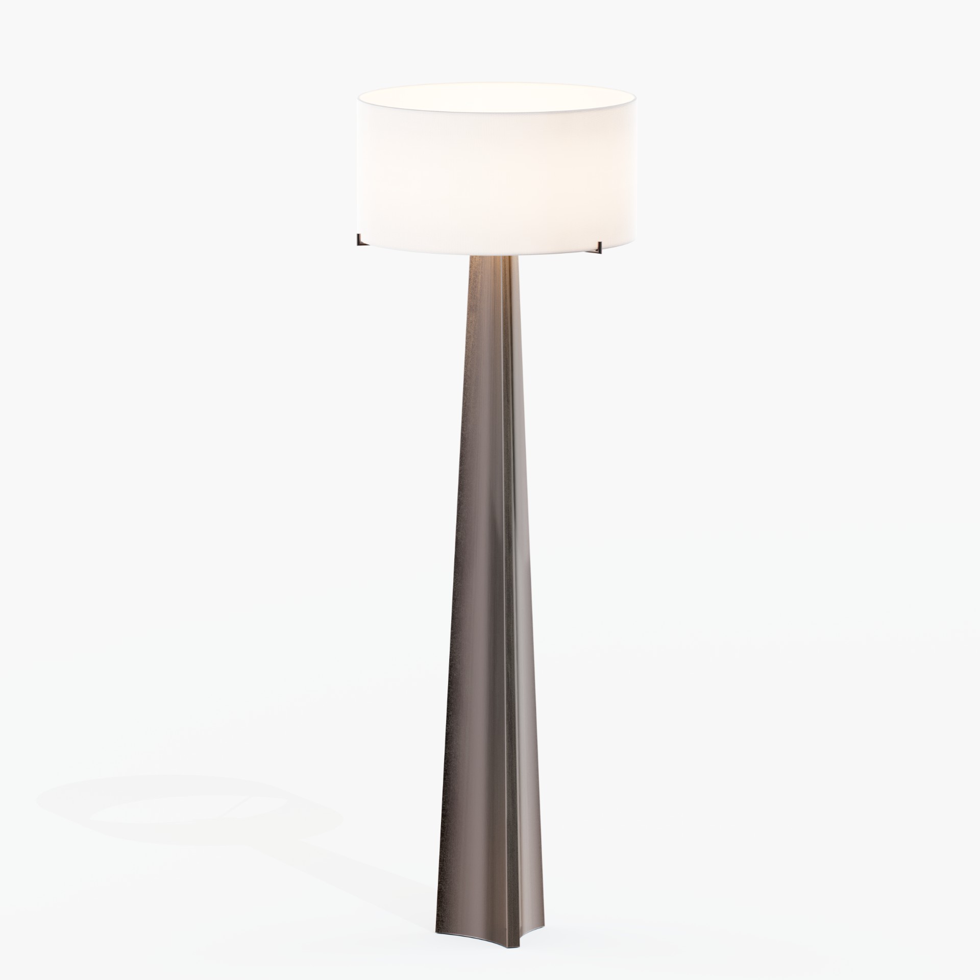 Isla Brass Triangle Floor Lamp