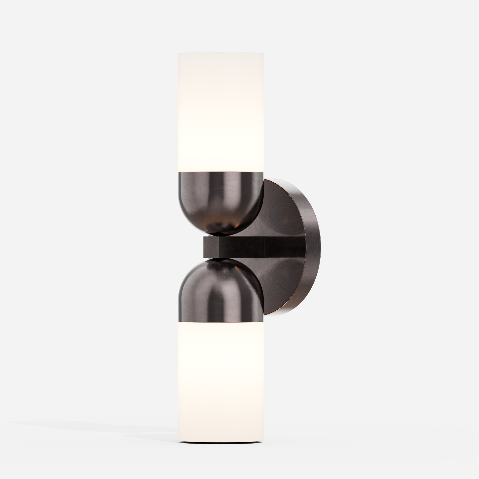 Medieval-Style Double-Light Wall Sconce