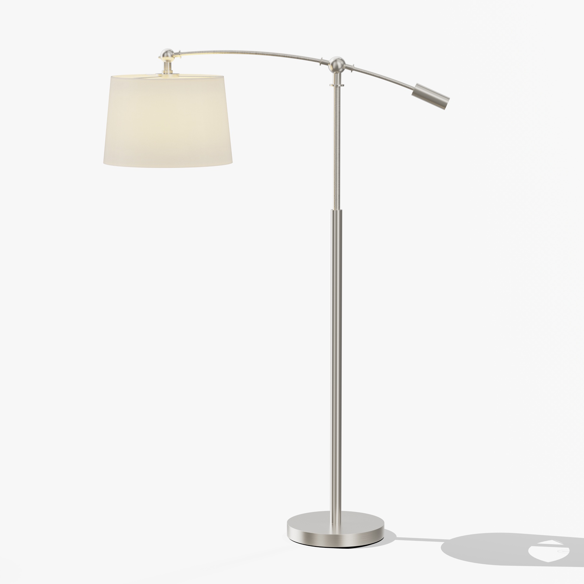 Adjustable Swing Arm Floor Lamp