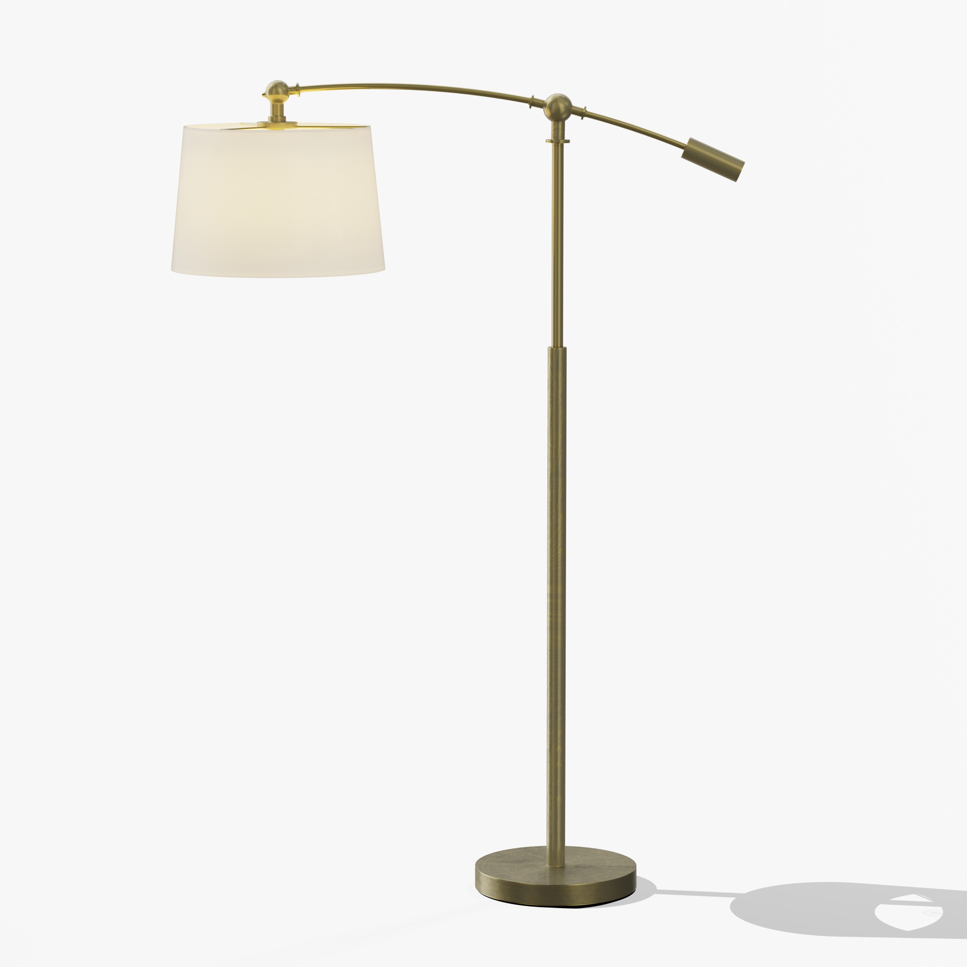 Adjustable Swing Arm Floor Lamp