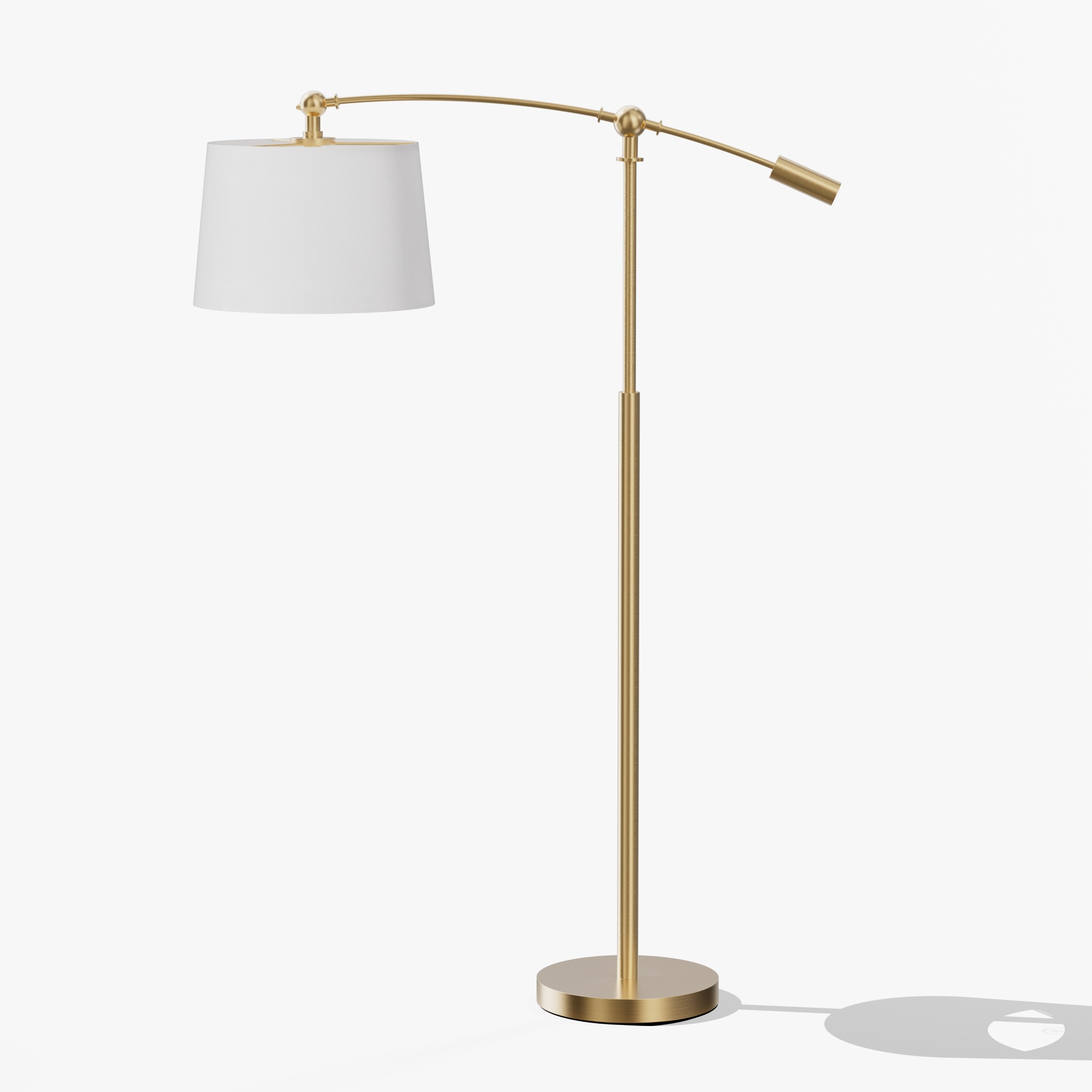 Adjustable Swing Arm Floor Lamp