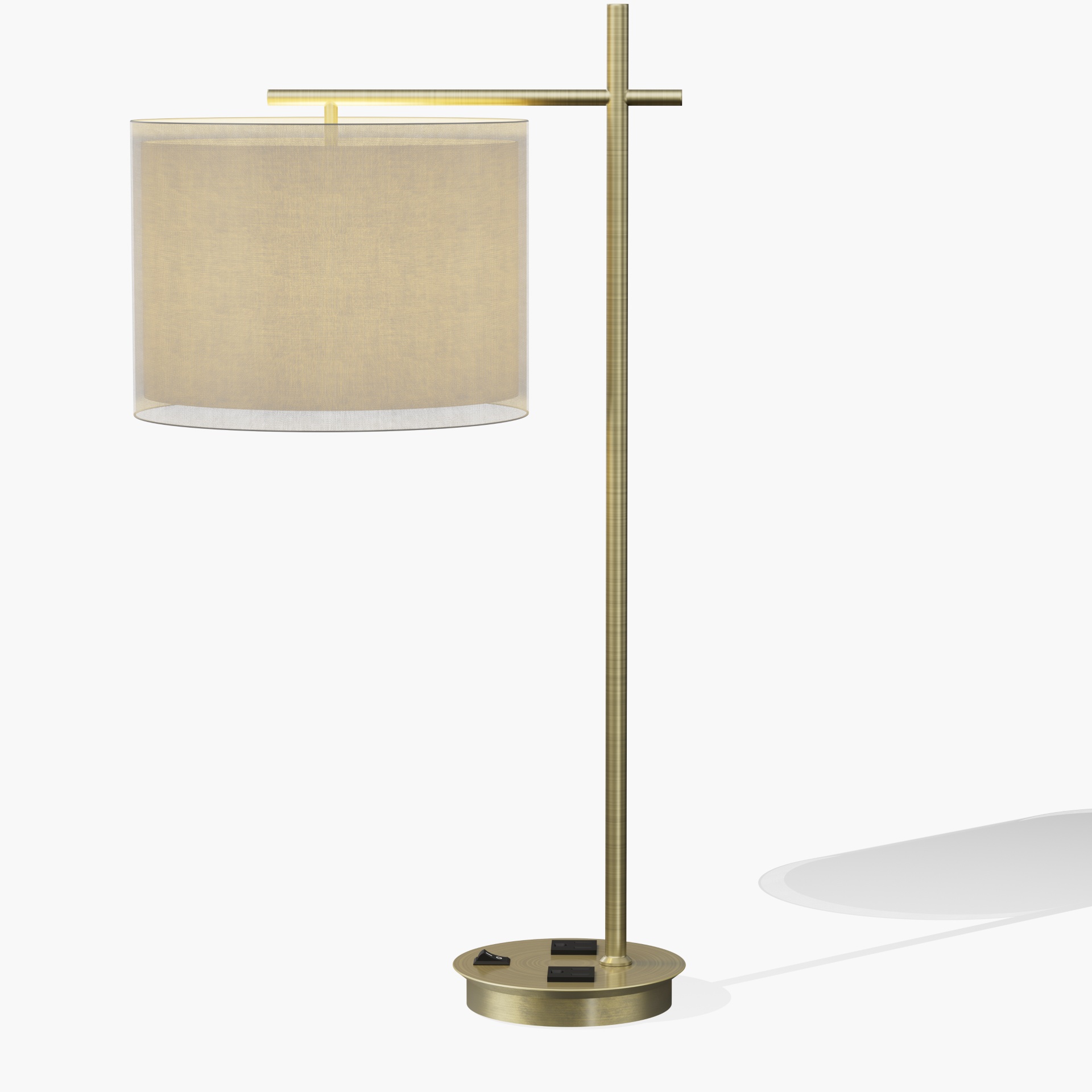 Brushed Nickel Table Lamps