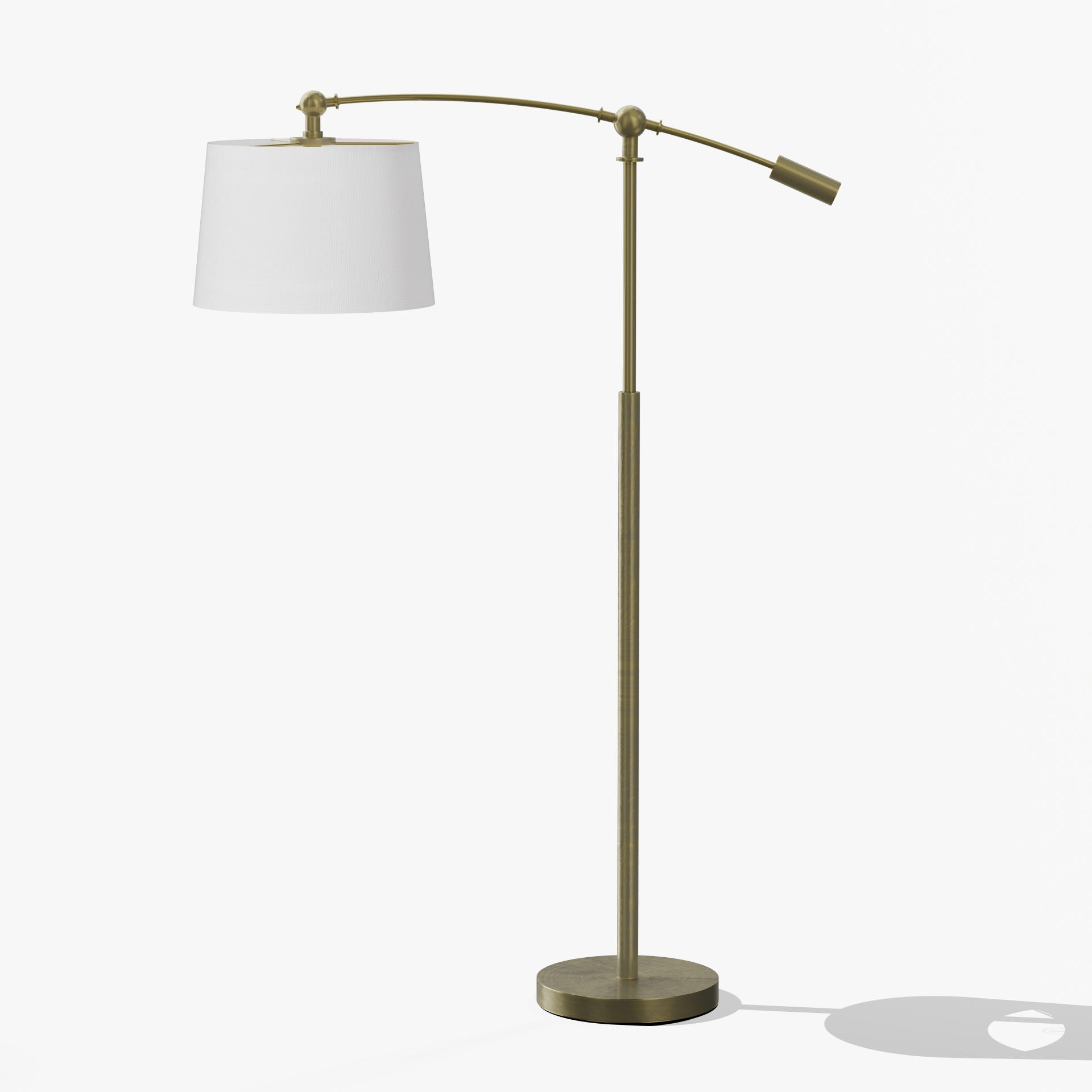 Adjustable Swing Arm Floor Lamp