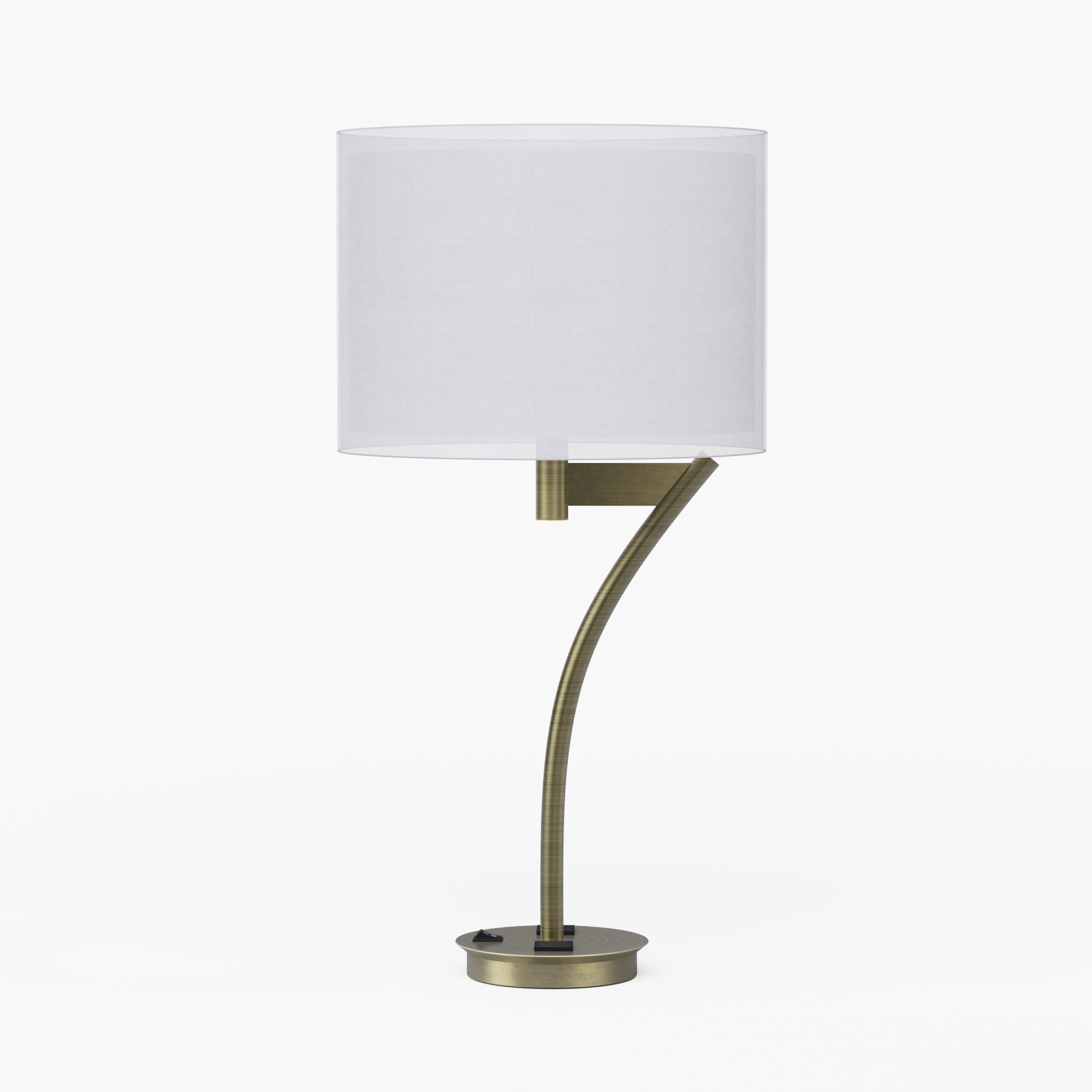 Hospitality Table Lamps with 2 Power Outlets